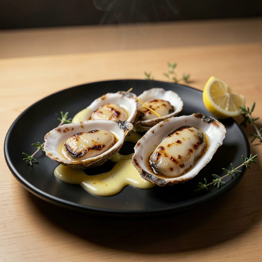 Grilled Oysters Recipe: Smoky Char With Lemon Garlic Butter