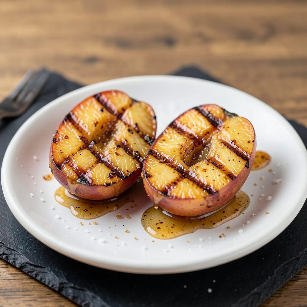 Grilled Peaches Recipe Brown Sugar: Caramelized Sweetness with Grill Marks