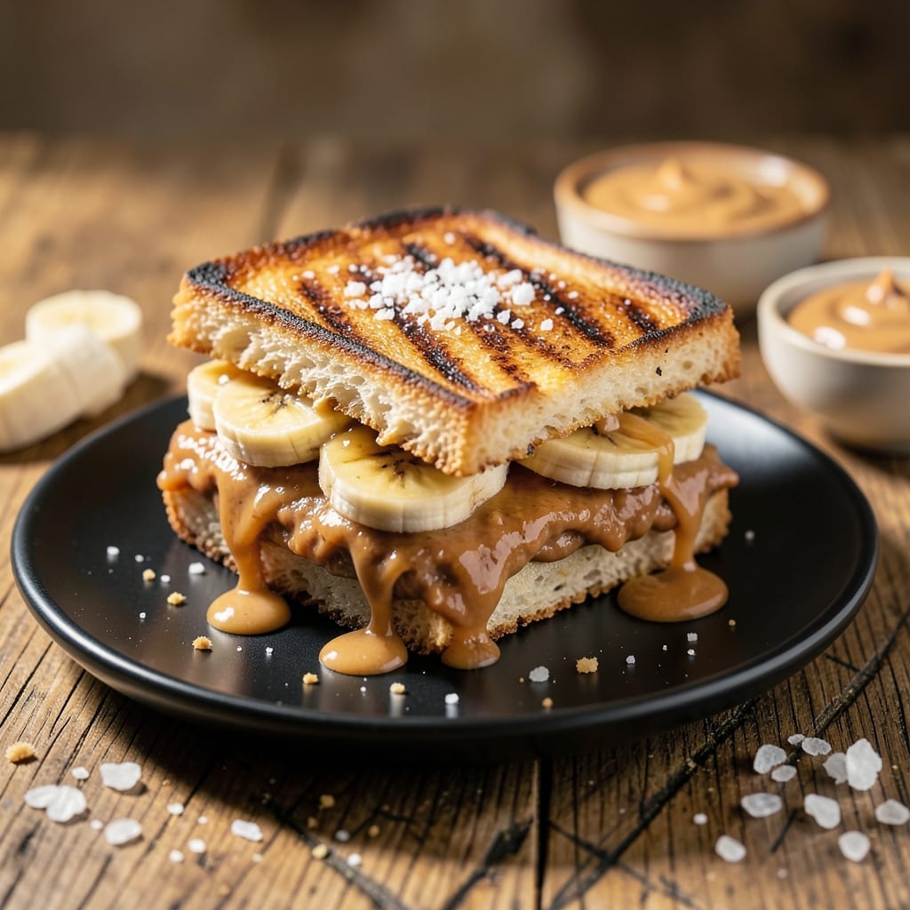 Grilled Peanut Butter and Banana Sandwich Recipe: Sweet and Nutty Grill Magic