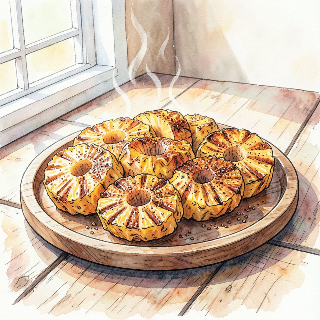 Grilled Pineapple BBQ Recipe: Smoky Sweetness on the Grill detailed visual guide