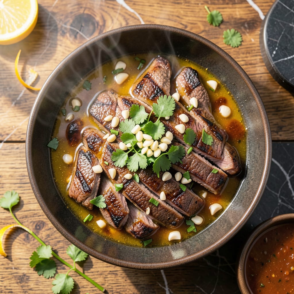 Grilled Skirt Steak Marinade Recipe: Bold Latin American Flavor Boost illustration with key details