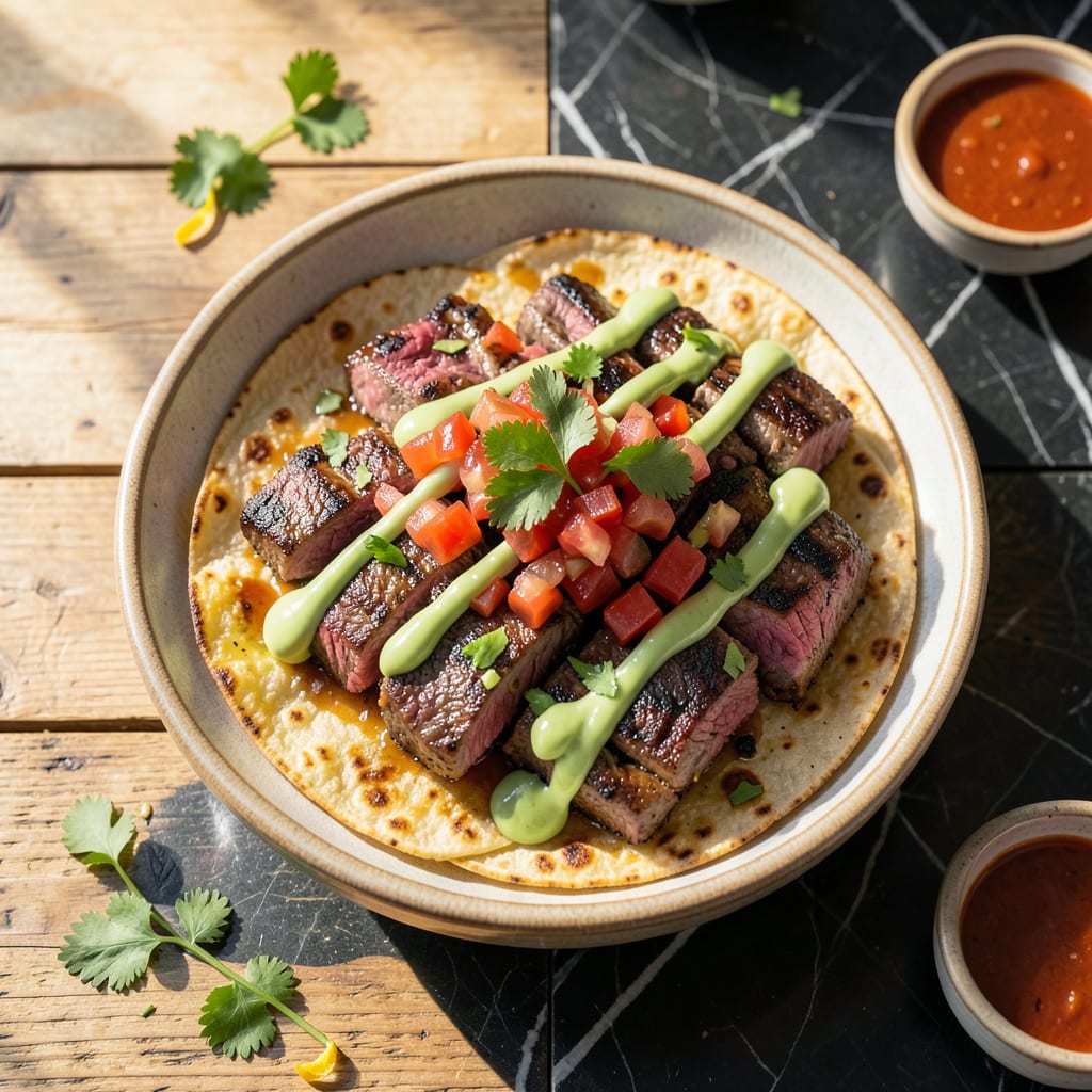 Complete Grilled Steak Tacos Recipe: Smoky Char With Zesty Lime Finish overview image