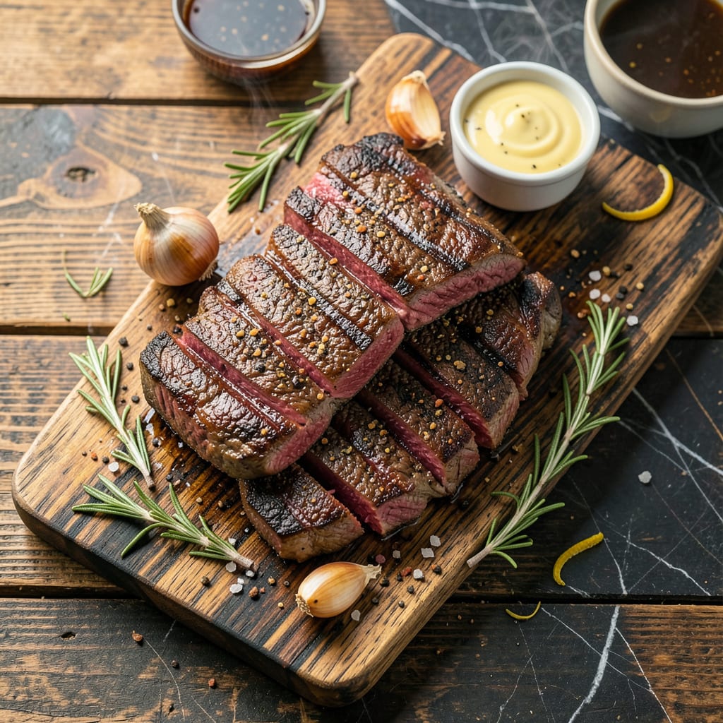 Complete Grilled Strip Steak Recipe: Steakhouse Crust With Juicy Depth overview image