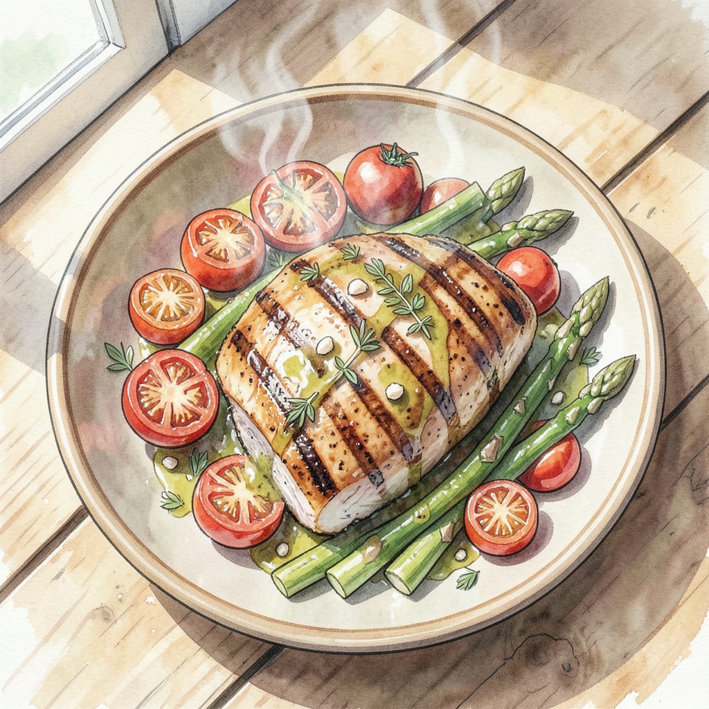 Grilled Turkey Tenderloin Recipe: Juicy Perfection Every Time illustration with key details