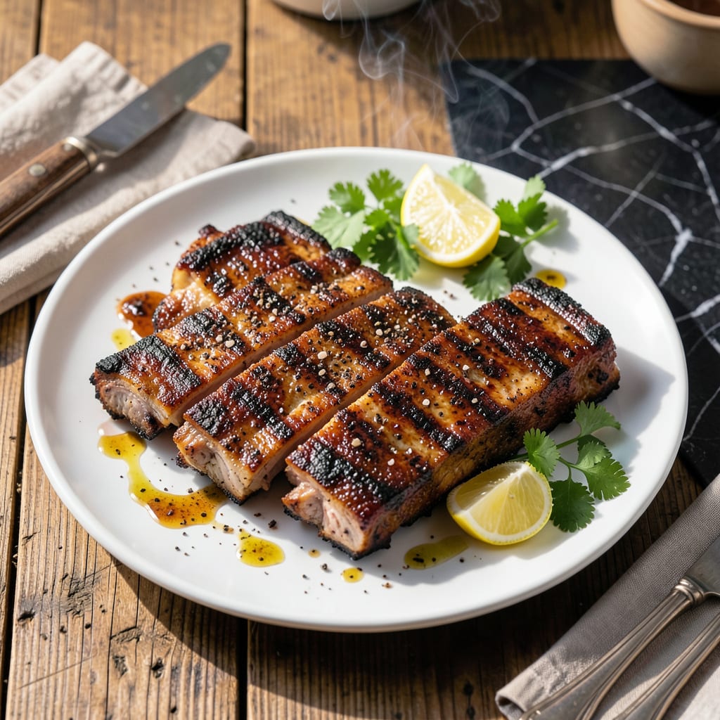 Grilling Pork Ribs Recipe: Smoky Char With Signature Glaze detailed visual guide
