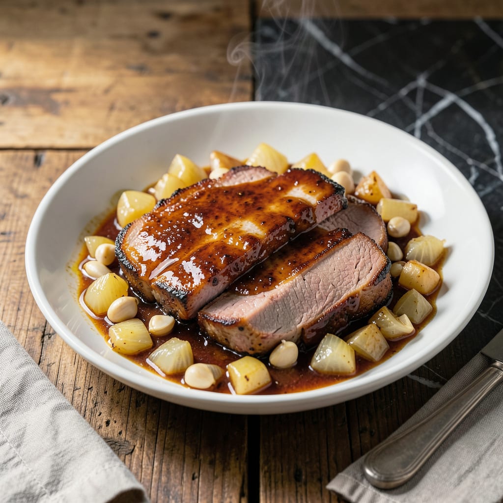 Complete Ham BBQ Recipe Slow Cooker: Hands Off Smoky Sweetness overview image