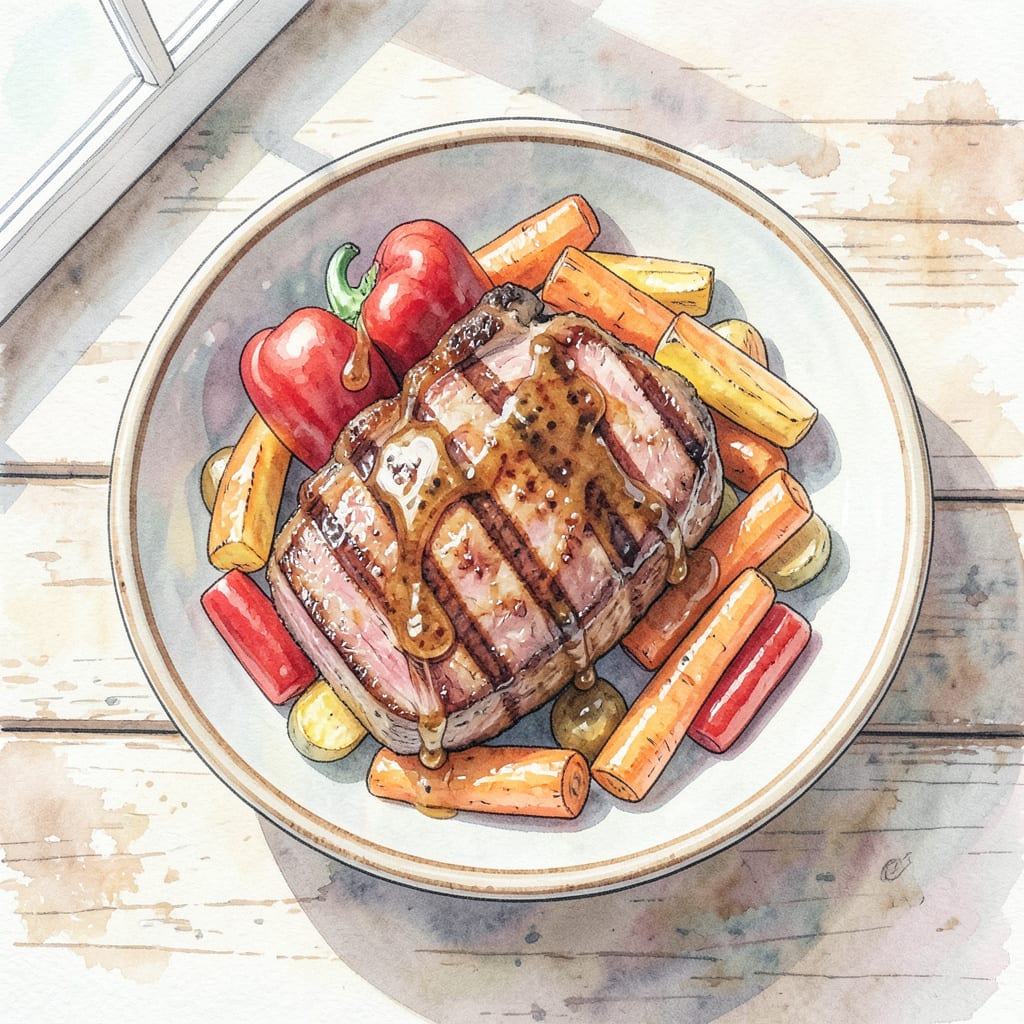 Comprehensive Ham Steak Recipe Ideas: Glazed Perfection for Main Courses visual reference