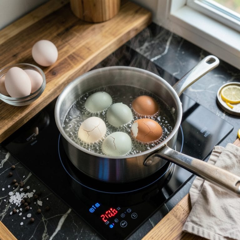 Complete Hard Boiled Eggs on Induction Stove: Foolproof Peeling Every Time overview image