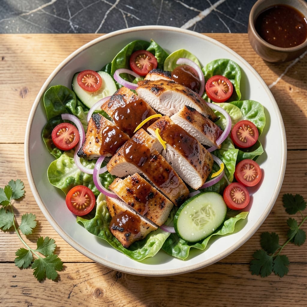 Healthy BBQ Chicken Salad Recipe: Protein-Packed Freshness in Every Forkful