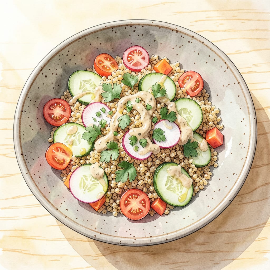 Hell's Kitchen Quinoa Salad Recipe: Gordon Ramsay’s Bright and Bold Bowl detailed visual guide