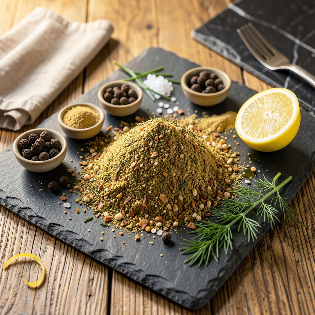 Comprehensive hello fresh ranch spice recipe visual reference