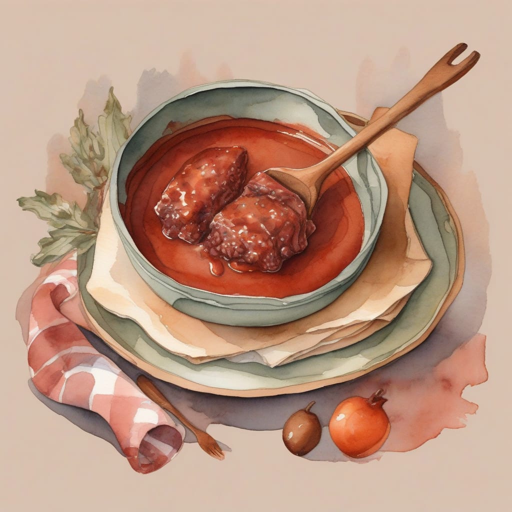 Hickory BBQ Sauce Recipe: Smoky Sweetness in Every Bottle illustration with key details