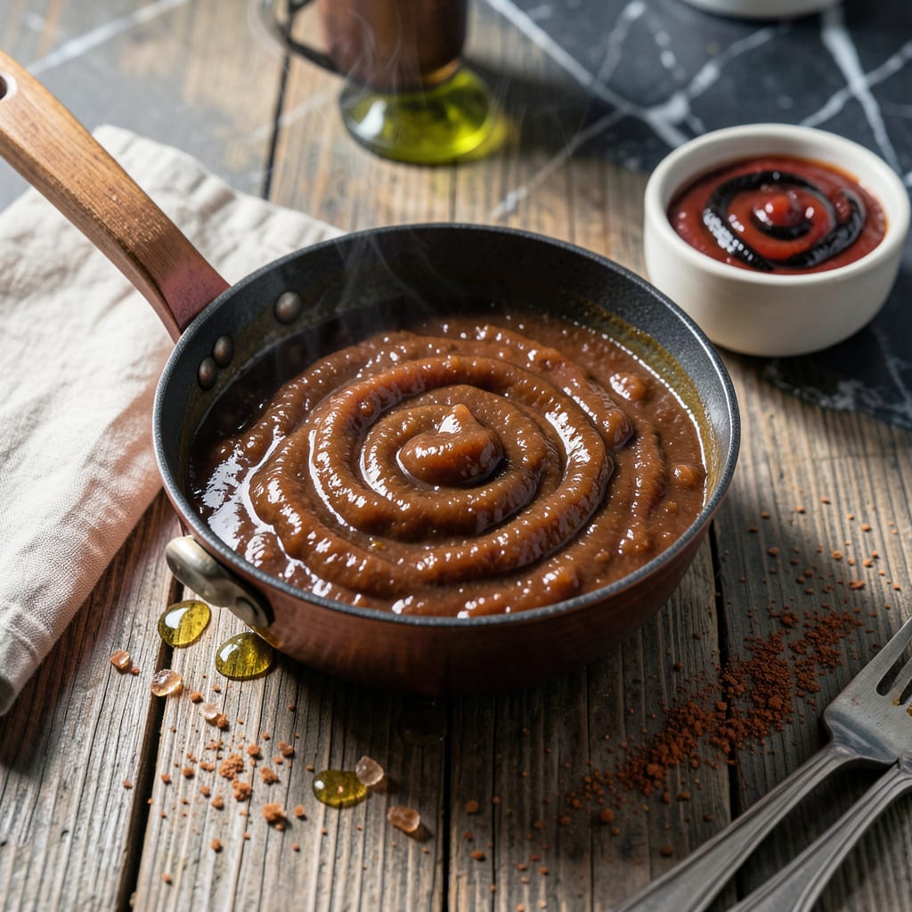 Complete Home BBQ Sauce Recipe: Thick Vinegar Free Sweetness for Grilling overview image