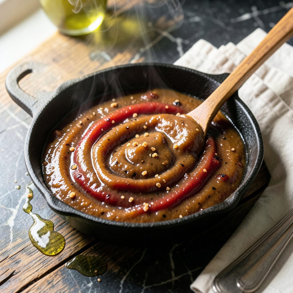 Comprehensive homemade apple butter bbq sauce recipe visual reference