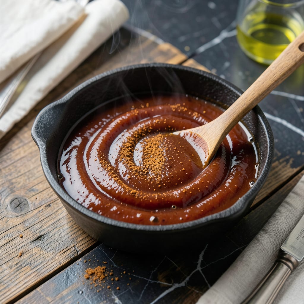 Visual representation of Homemade BBQ Recipe: Smoky Sweetness With Tangy Depth