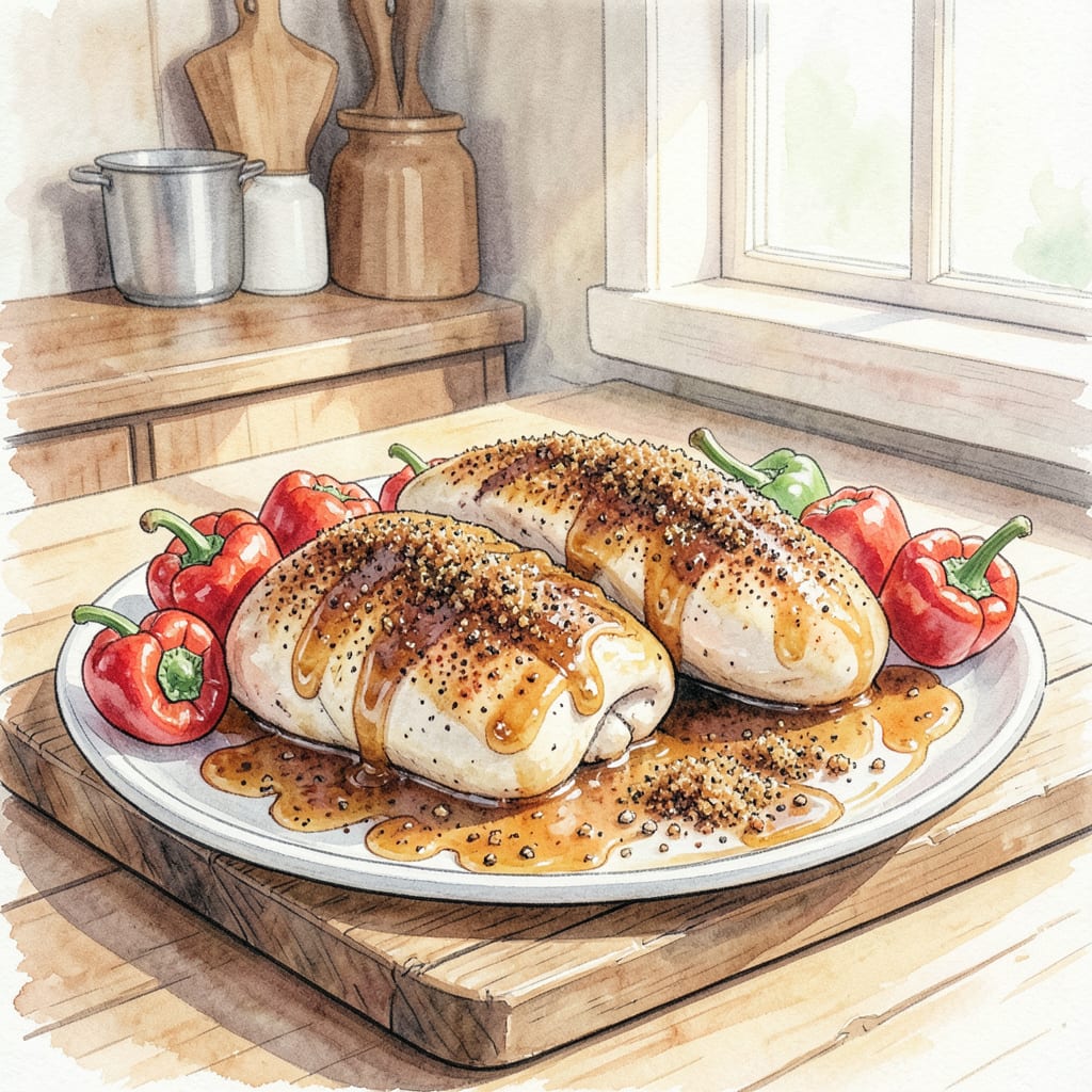 honey bbq rub recipe: Sweet and Smoky Spice Blend example with annotations