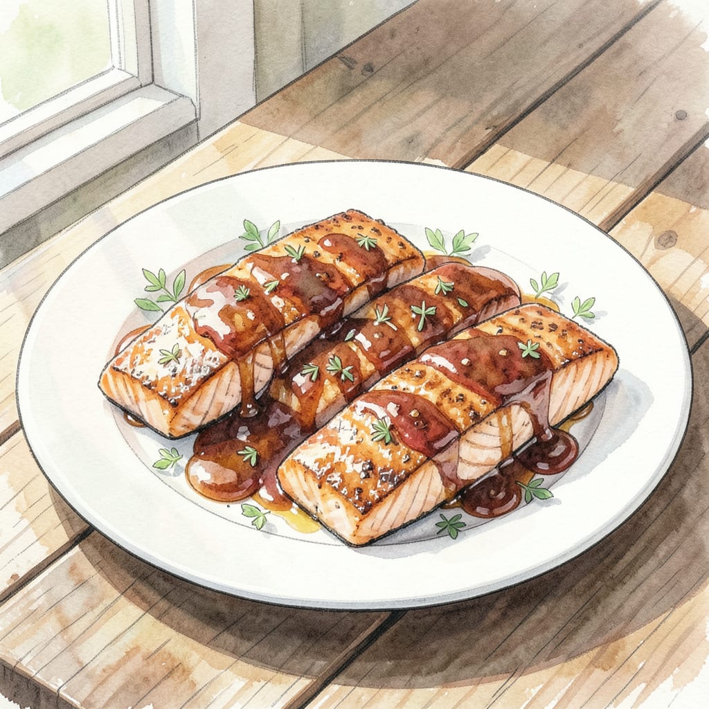 Comprehensive Honey BBQ Salmon Recipe: Sweet & Smoky Glazed Perfection visual reference