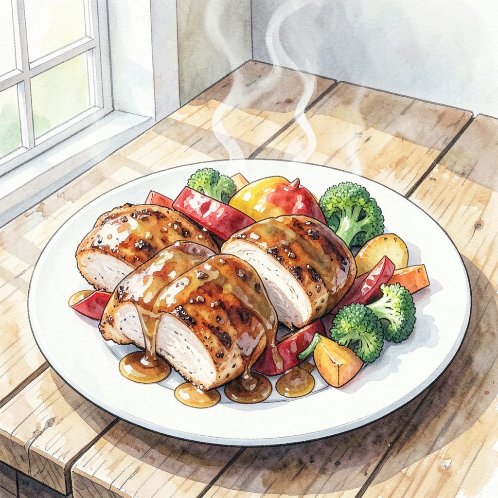 Visual representation of Honey Garlic BBQ Marinade Recipe: Sweet & Savory Blend for Any Grill