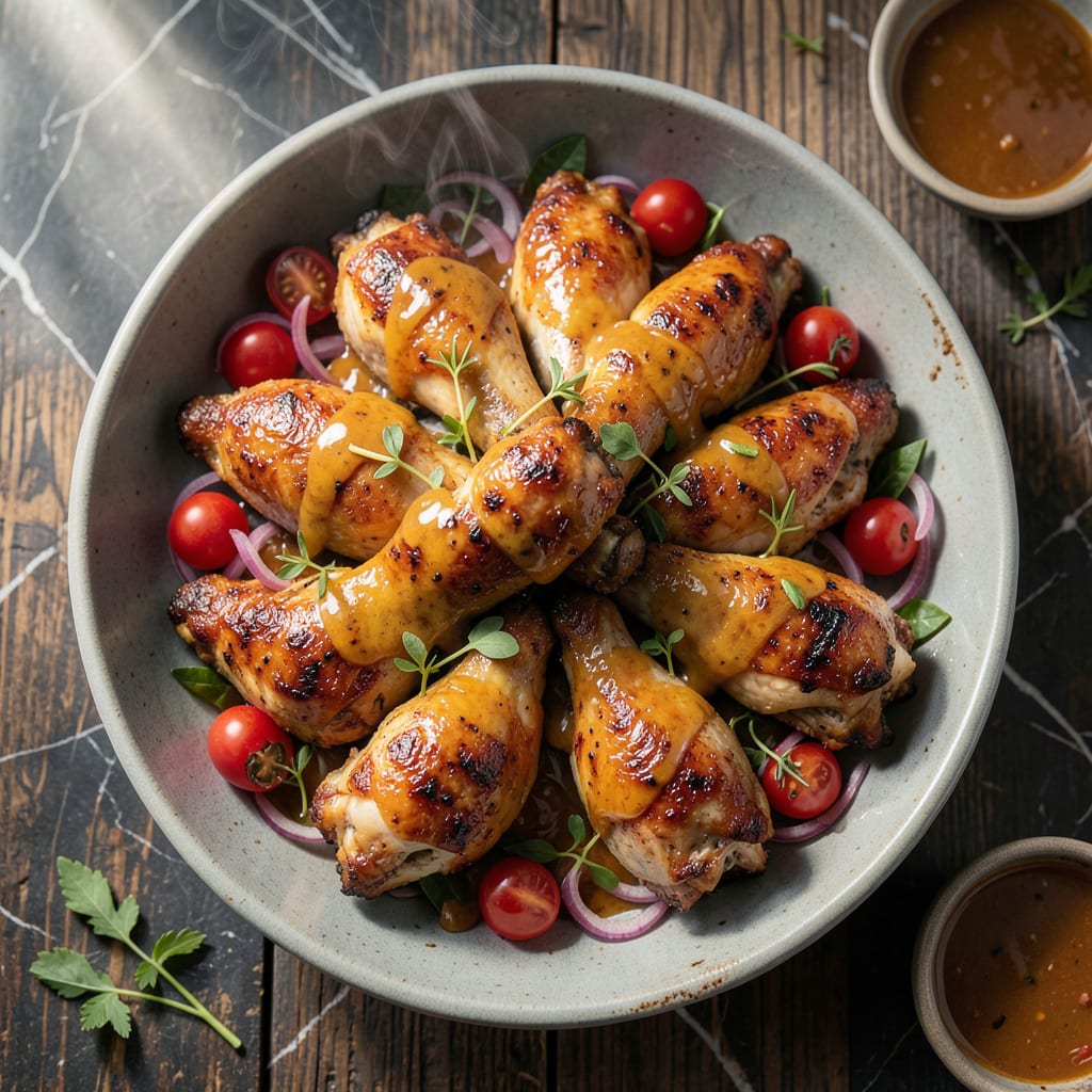 Complete Honey Mustard BBQ Chicken Recipe: Sweet and Tangy Grill Masterpiece overview image