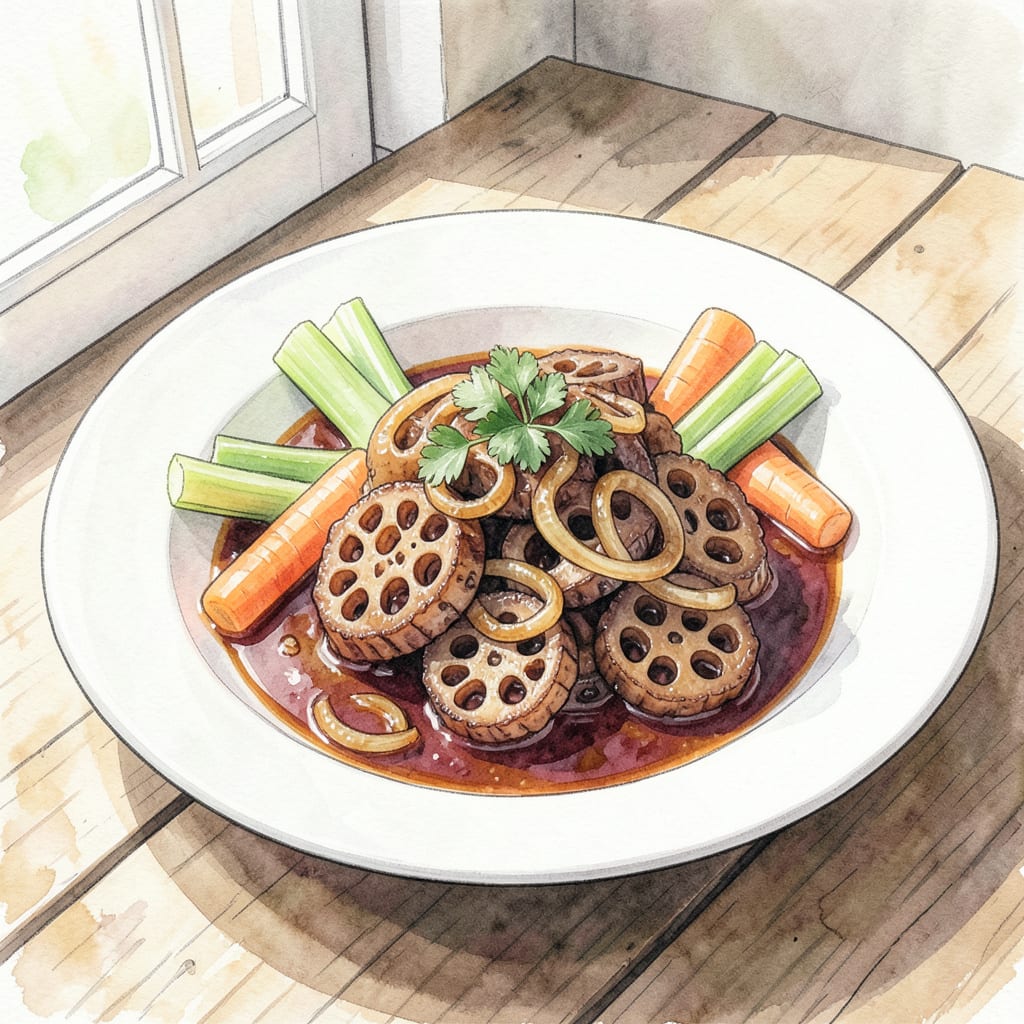 Visual representation of Honeycomb Tripe Recipe: Tender Texture and Rich Flavor Profile
