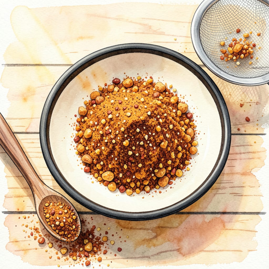 Hot Cheeto Dust Recipe: Spicy, Tangy Seasoning for Instant Flavor Boost example with annotations