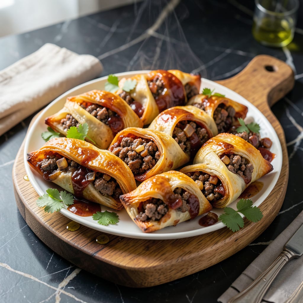 Hot Pockets BBQ Recipe Beef: Homemade Handheld Flavor Bomb example with annotations