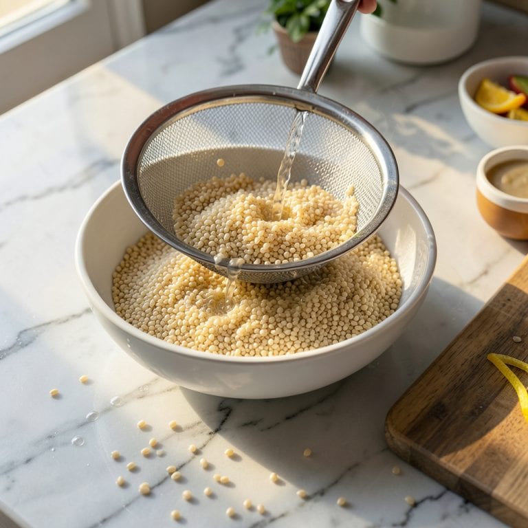 How Do I Rinse Quinoa: Step by Step for Perfectly Fluffy Results example with annotations