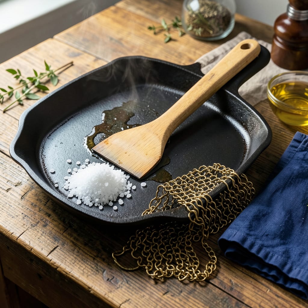 How Do You Clean a Cast Iron Griddle: Step by Step Guide for Perfect Results detailed visual guide