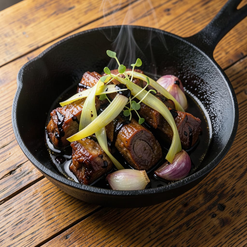 How Does Oxtail Taste: Rich Flavor and Texture Explained Simply example with annotations