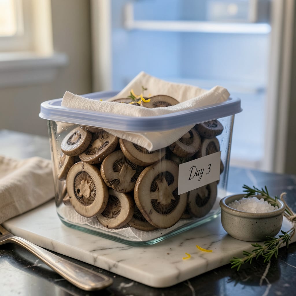 Complete How Long Do Sliced Mushrooms Last in the Fridge: Storage Tips for Freshness overview image