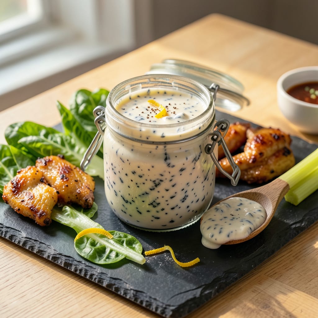 Visual representation of how long is blue cheese dressing good for after opening