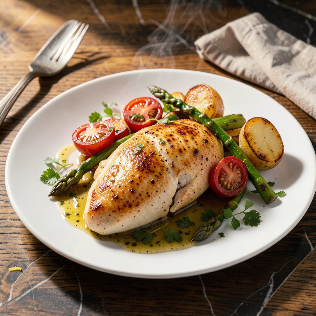 Complete how long to cook butterfly chicken breast in oven overview image
