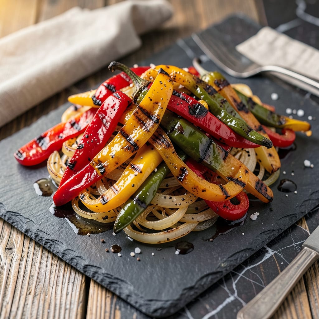 How Long to Grill Peppers and Onions: Perfect Timing for Tender Results illustration with key details