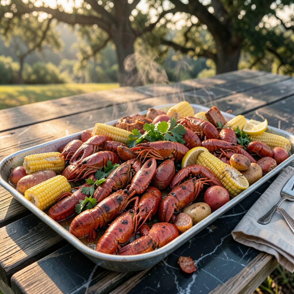 How Many Lbs of Crawfish per Person: Exact Portions for a Perfect Boil example with annotations