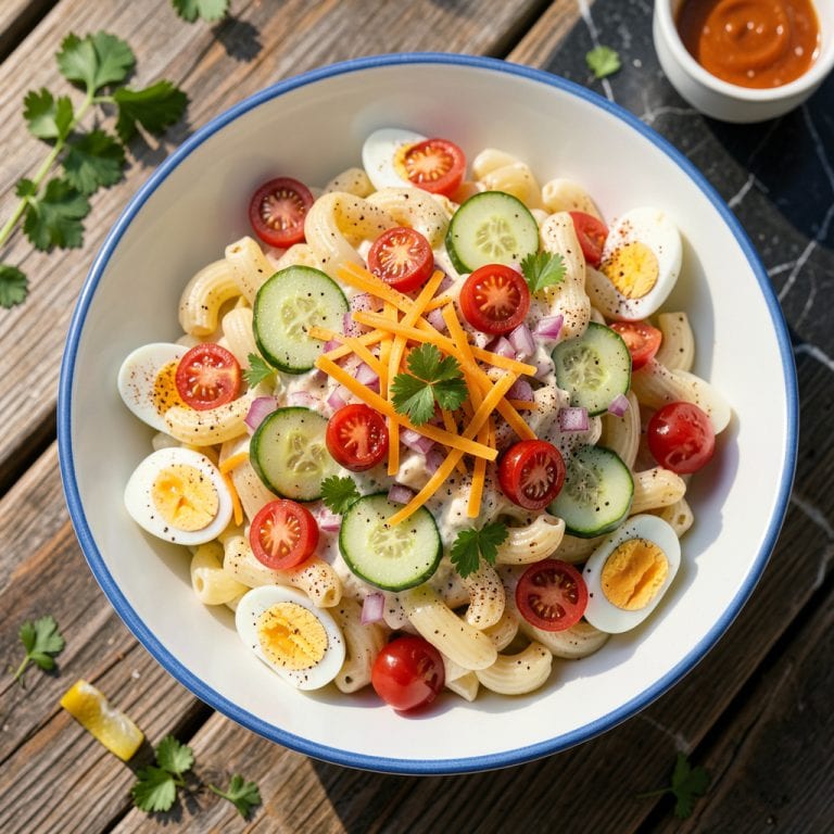 Visual representation of How Much Macaroni Salad for 50: Exact Quantities and Serving Tips
