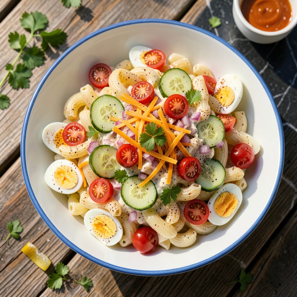 Visual representation of How Much Macaroni Salad for 50: Exact Quantities and Serving Tips