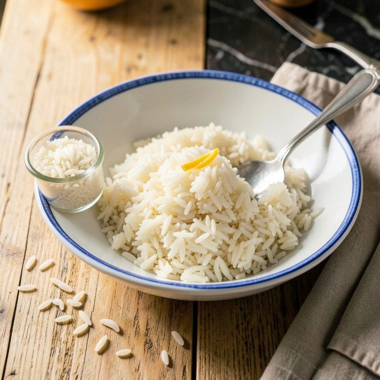 Visual representation of how much rice does one cup of uncooked rice make