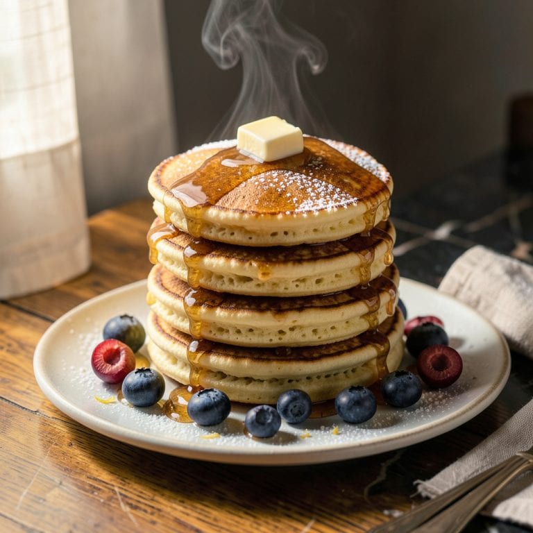 How Thick Should Pancake Batter Be: Perfect Consistency Explained illustration with key details