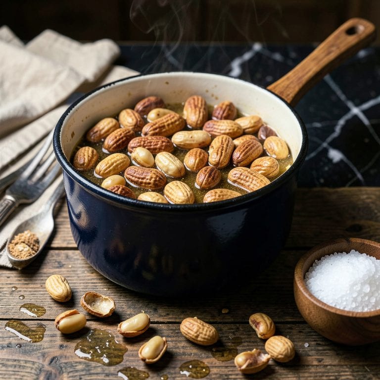 How to Boil Peanuts With Shell: Southern Style Salty Snack in 3 Hours example with annotations