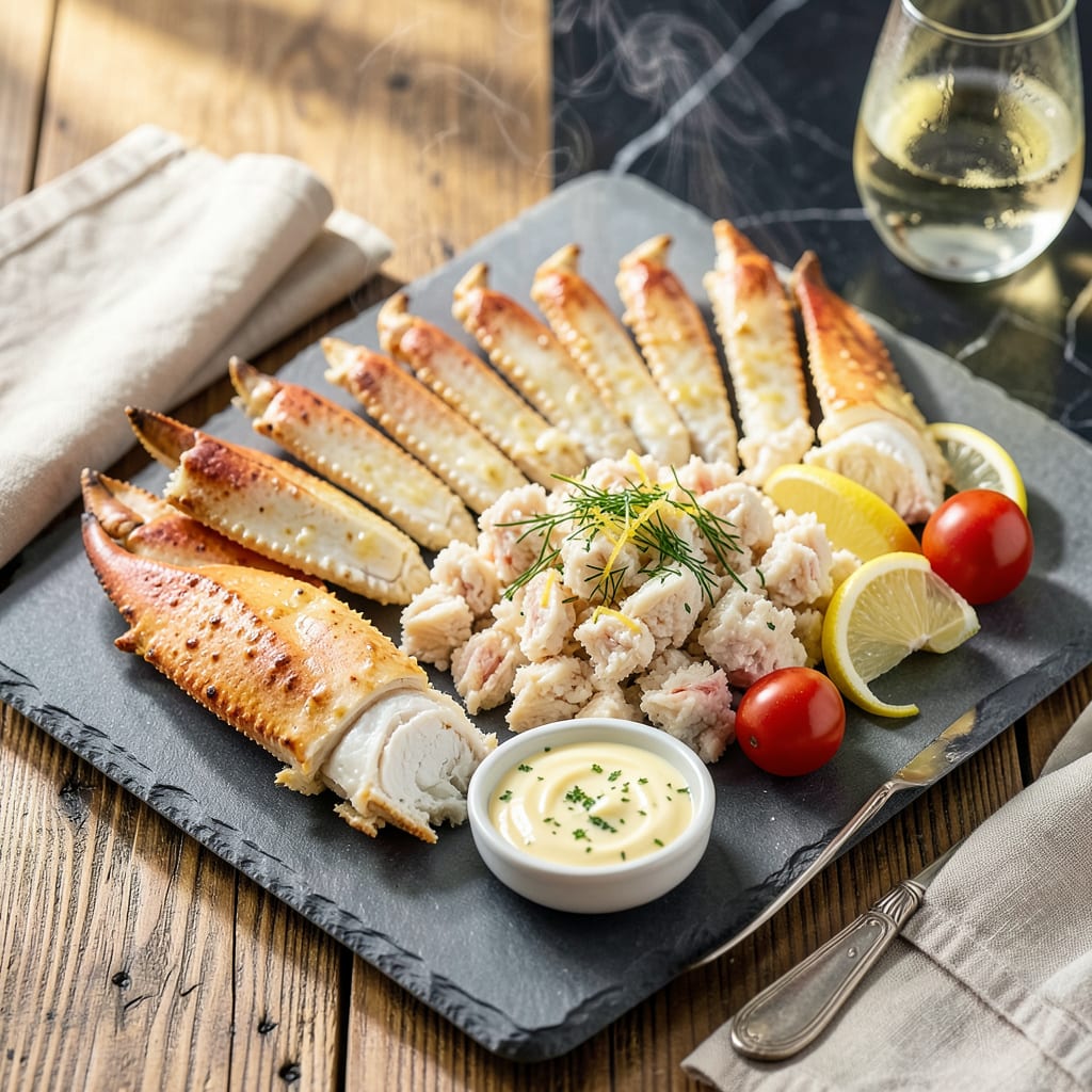 how to cook frozen crab example with annotations