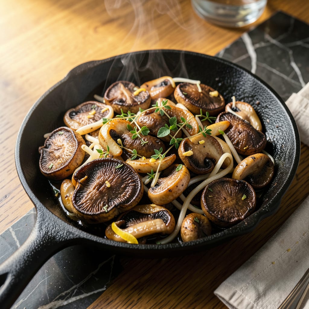 Visual representation of How to Cook Frozen Mushrooms: Perfect Sautéed Texture in Minutes