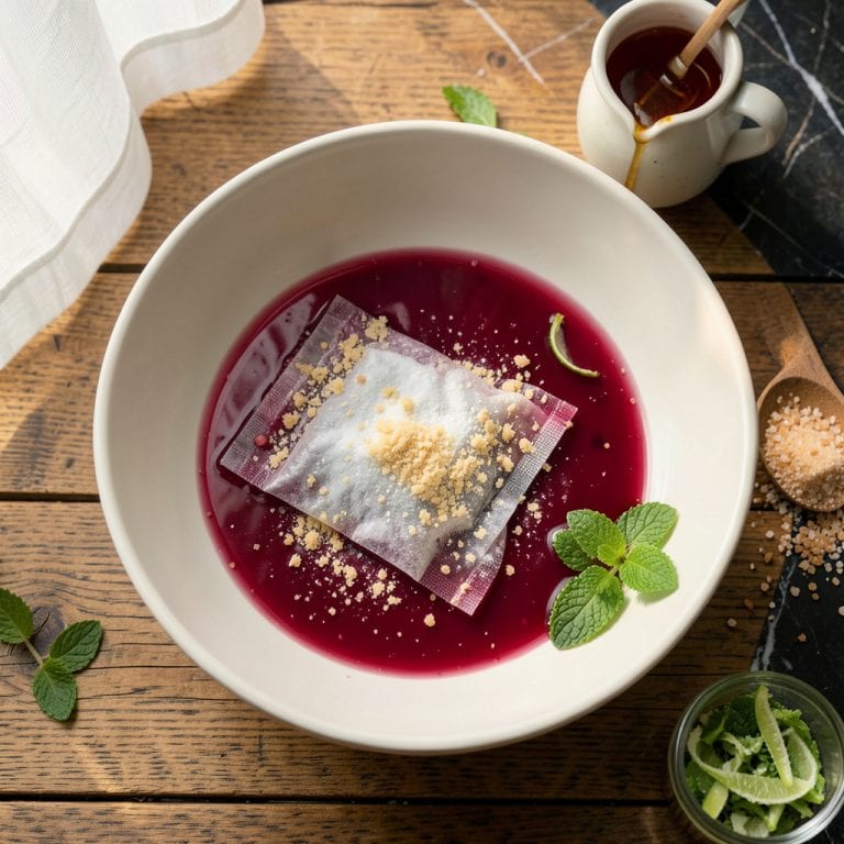 how to flavor unflavored gelatin example with annotations