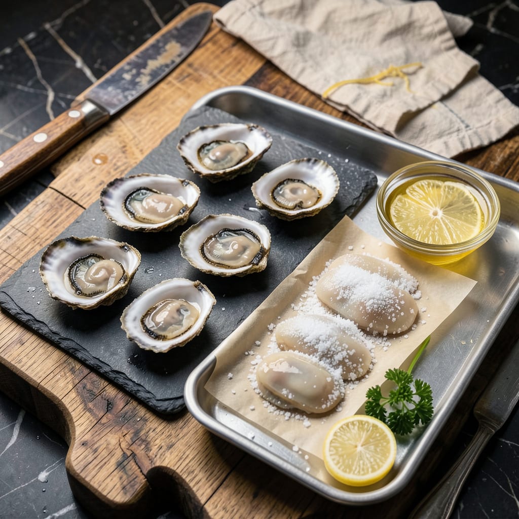 How to Freeze Fresh Oysters: Lock in Briny Sweetness for Months example with annotations