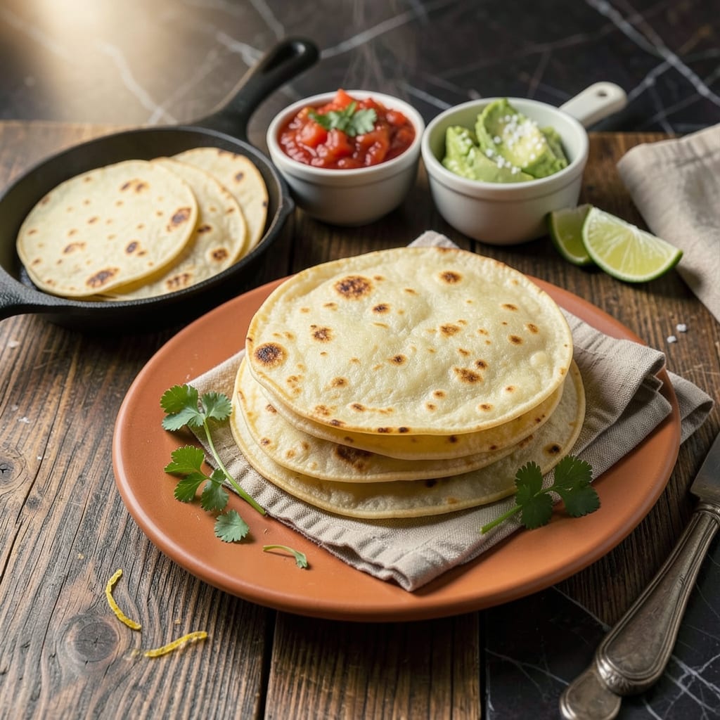 How to Keep Corn Tortillas From Falling Apart: The Foolproof Steaming Trick illustration with key details
