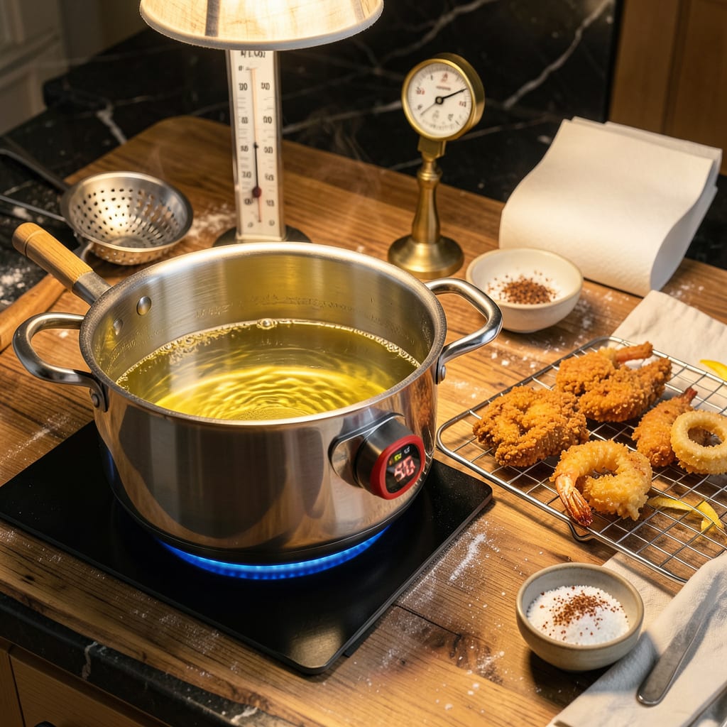 Complete How to Keep Oil at 350°F: The Foolproof Guide for Perfect Frying overview image