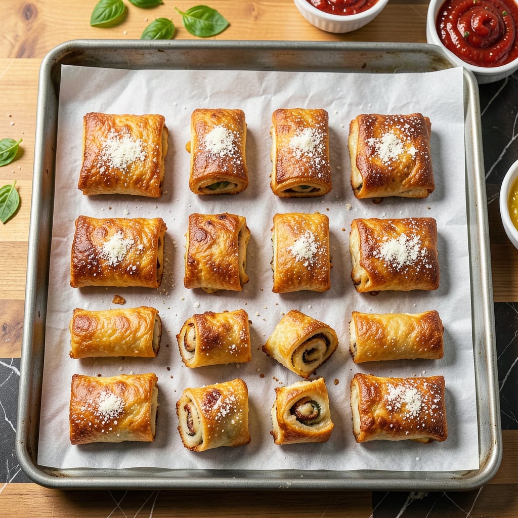 Visual representation of How to Keep Pizza Rolls From Exploding: The Oven Trick for Perfect Bites