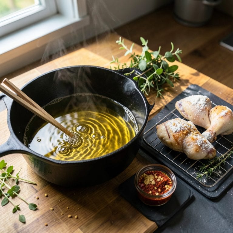 How to Know When Oil Is Ready to Fry Chicken: The Foolproof Temperature Test detailed visual guide