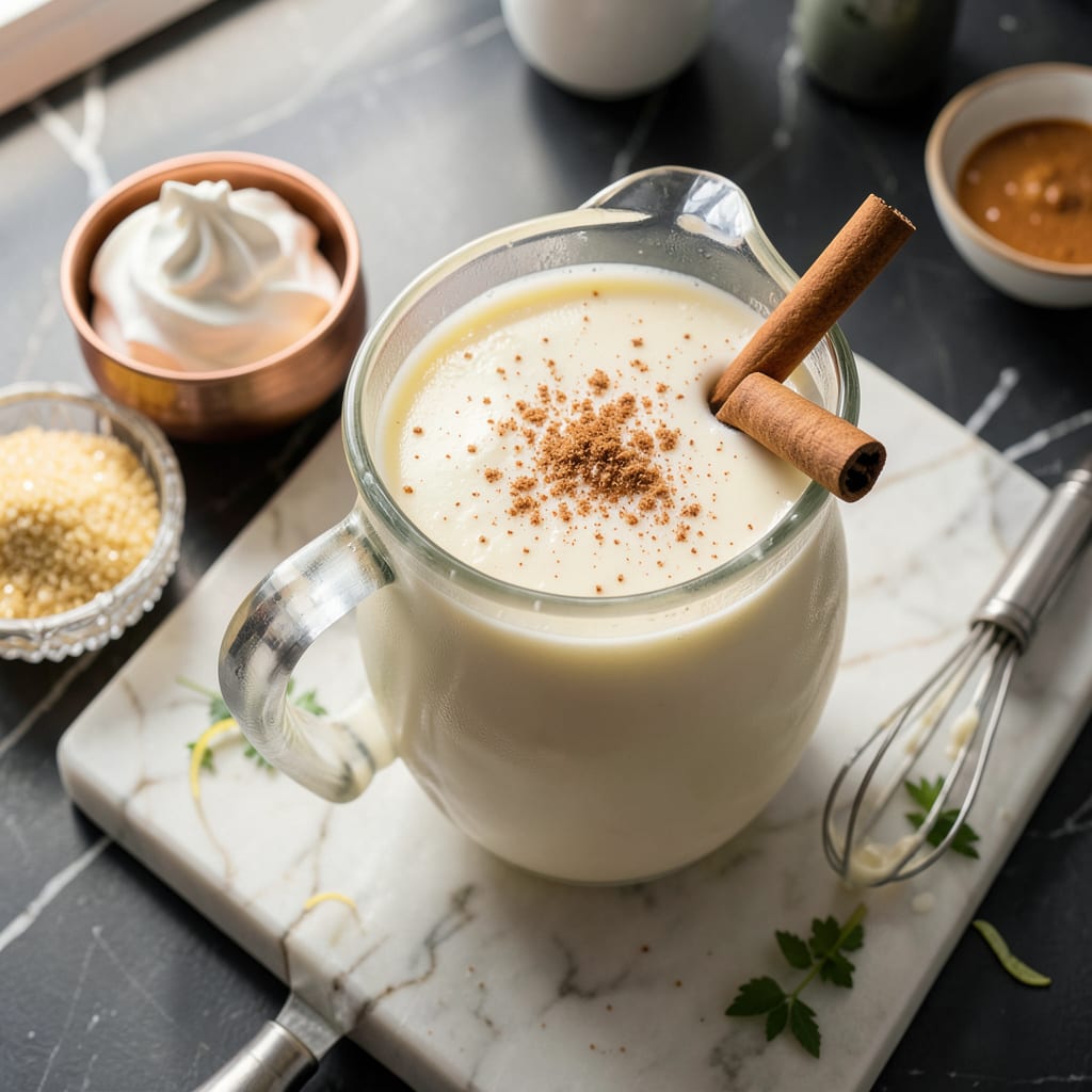 Visual representation of How to Make Eggnog Thicker: Creamy Richness Without the Curdle