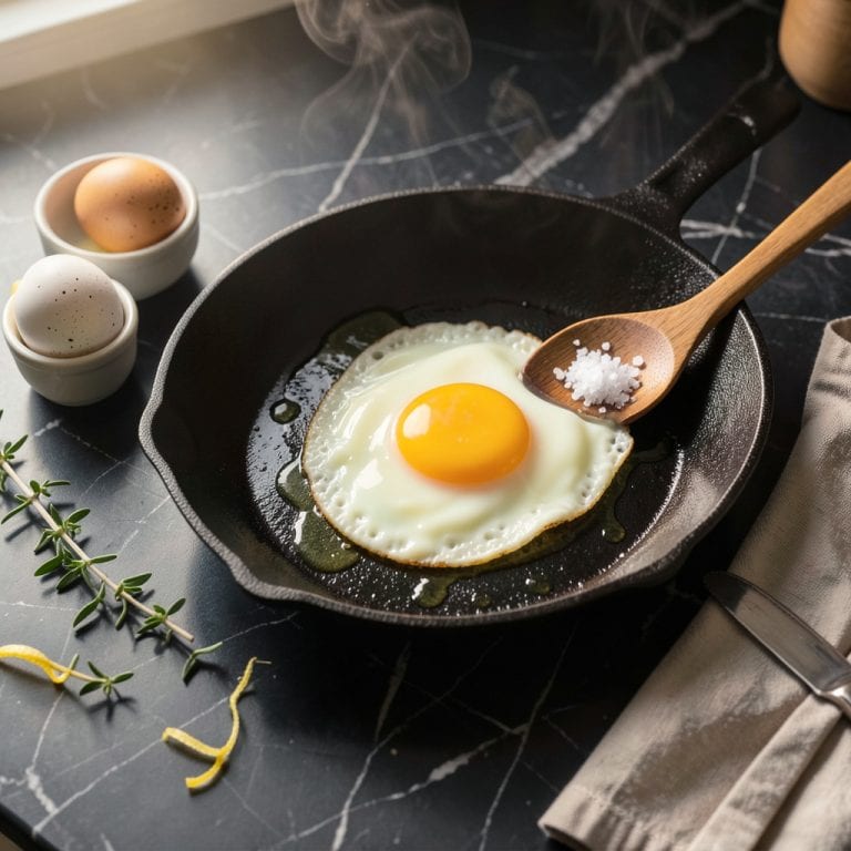 How to Make Eggs Not Stick to Pan: The Foolproof Nonstick Method example with annotations