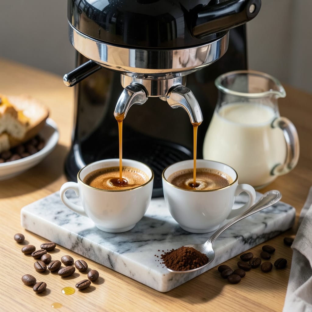 How to Make Espresso for Tiramisu: Rich Coffee Base in Minutes example with annotations